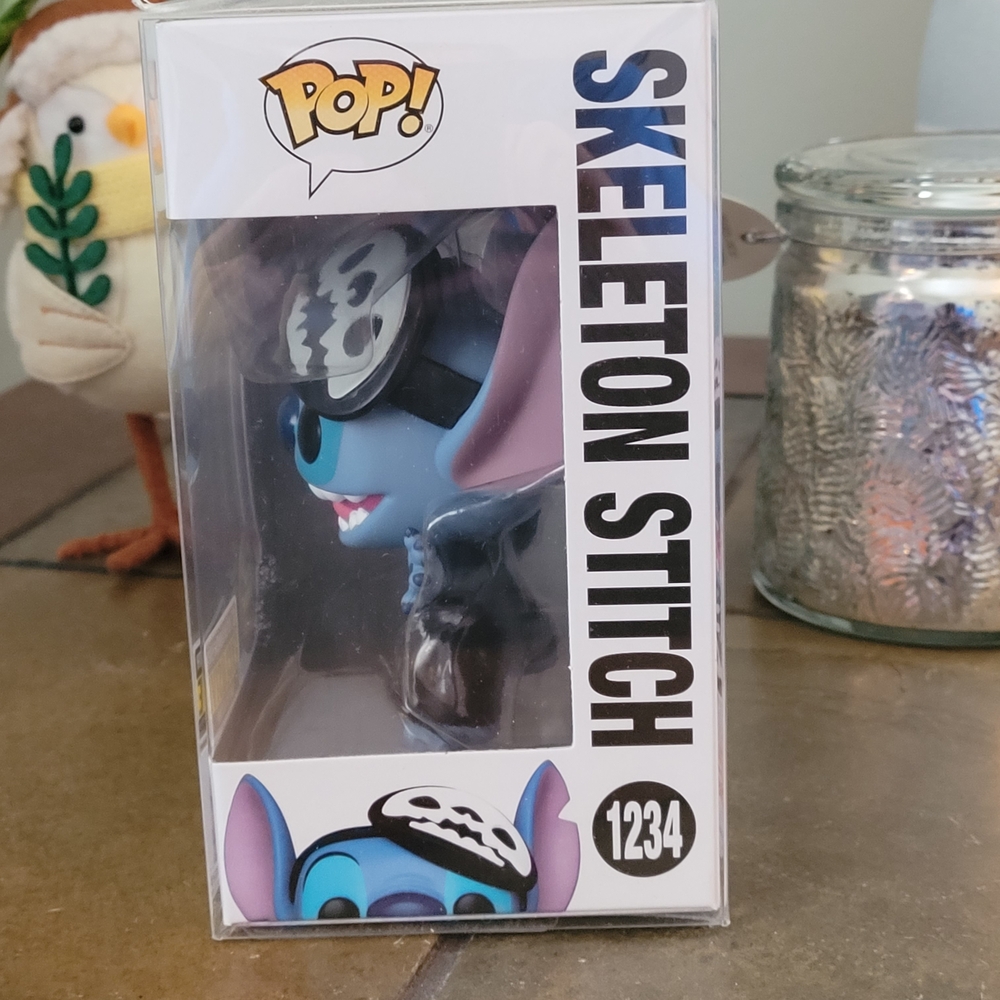 Funko Pop Exclusive Skeleton Stitch in Blue and Black - Picture 3 of 6